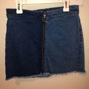Denim skirt